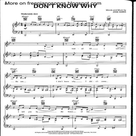 Norah jones-dont-know-why