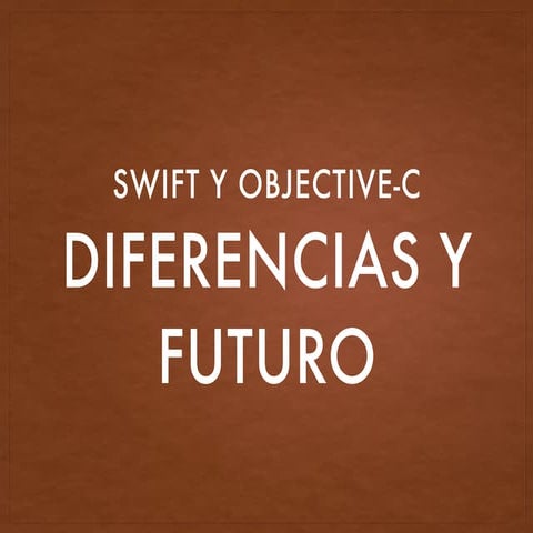 Mobile Day - Swift y Objective-C