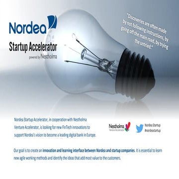 Nordea startup _2016_intro