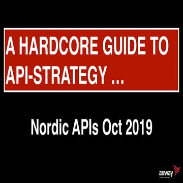 A Hardcore Guide To API-Strategy
