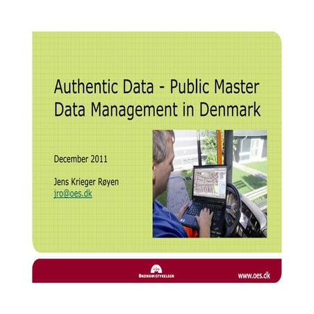 Nordic eGovernment Conference - Jens Krieger Royen