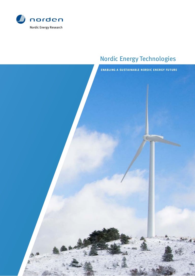 Nordic Energy Technologies Enabling A Sustainable Nordic Energy Fut…