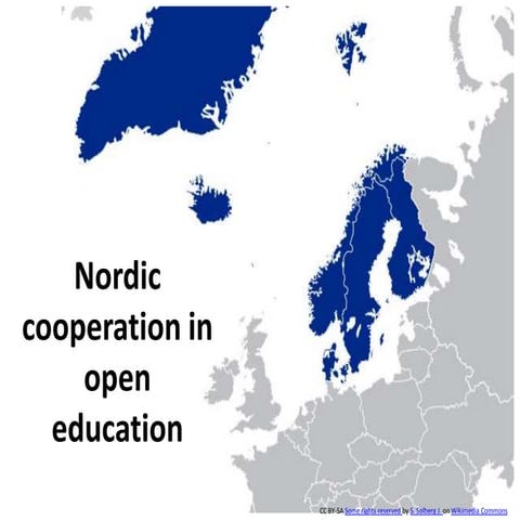 Nordic OER by Alastair Creelman