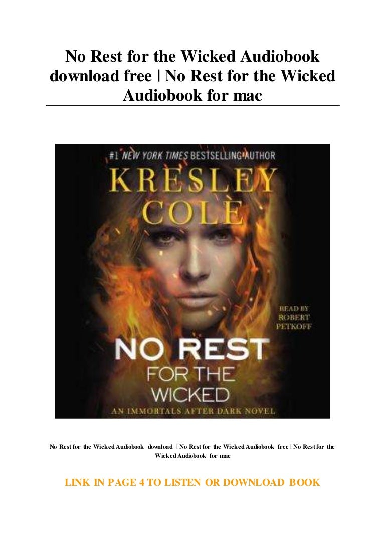 wicked audiobook download free