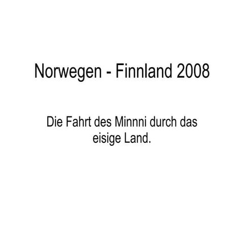 Norge 2008