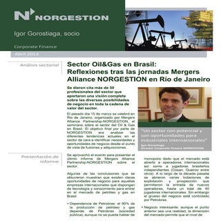 NORGESTION Mergers Alliance. Igor G...