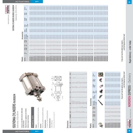 Norgren Cylinder RA8000