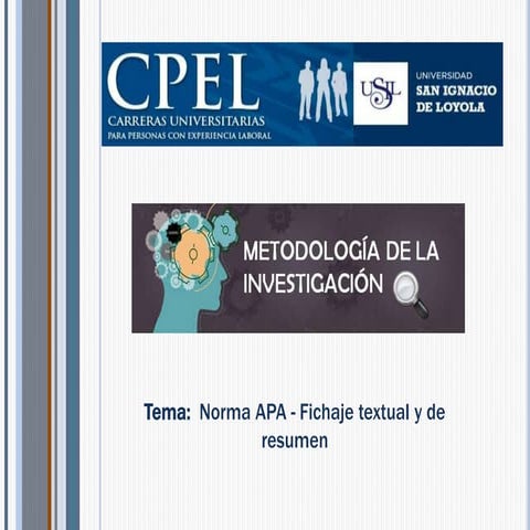 Norma apa   fichaje textual y de resumen