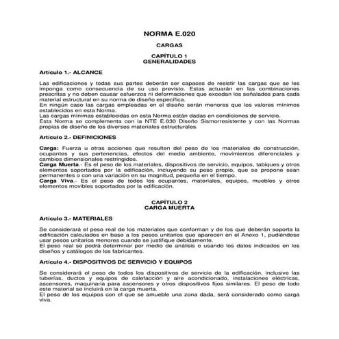 NORMA_E_020_cargas_vivas_y_muertas_COLOMBIA