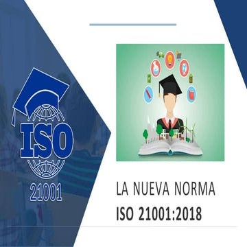 La Nueva Norma ISO 21001:2018 | PDF