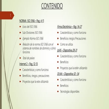 ISO 3166 y sus subdivisiones | PPTX