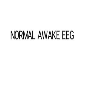 Eeg wave pattern | PPTX