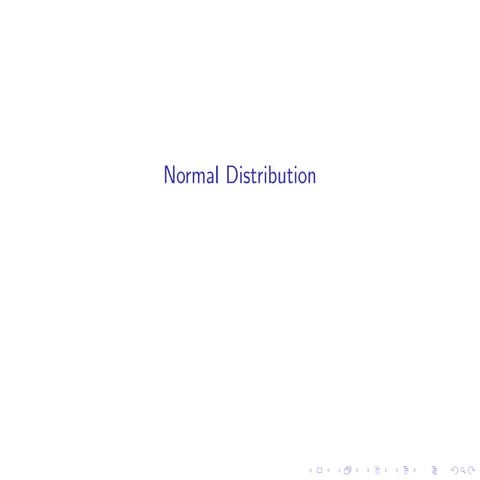 Normal Distribution | PPT