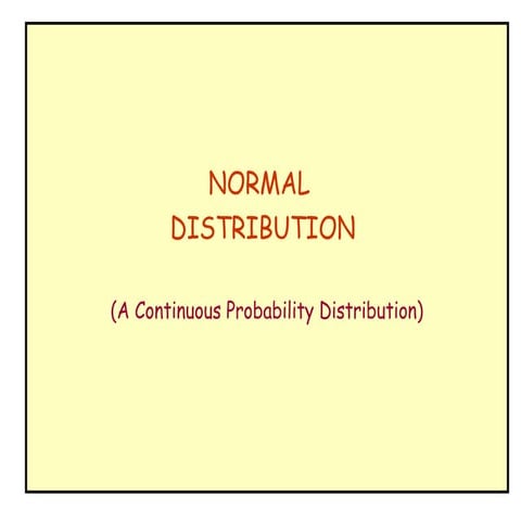 Normal distri
