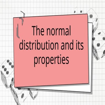 Normal distribution statistics and probability.pptx