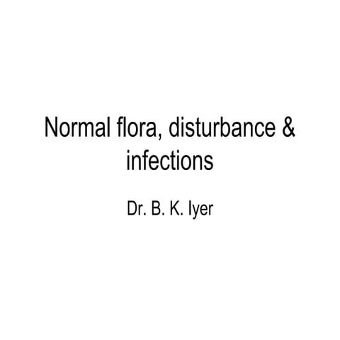 Normal flora