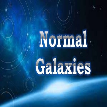 Normal Galaxies 