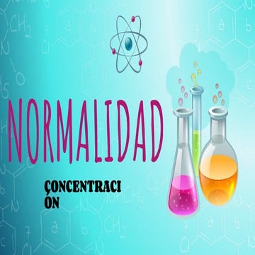 Normalidad | PPTX