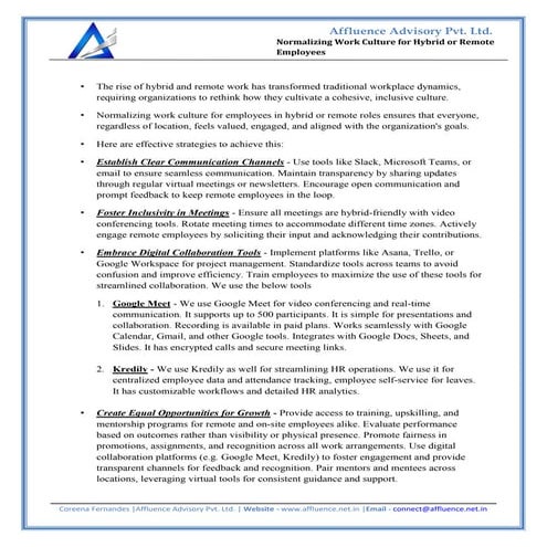 NORMALIZING WORK CULTURE FOR HYBRID OR REMOTE EMPLOYEES.pdf
