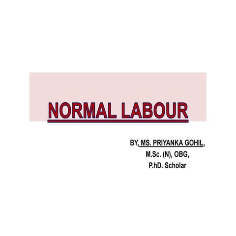 Normal labour