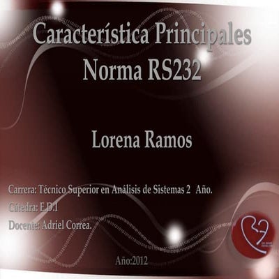 Norma RS232