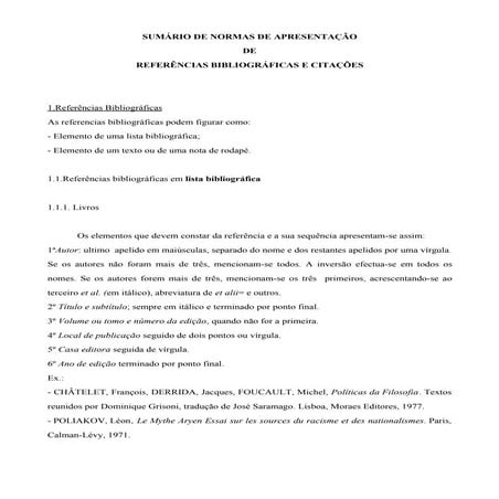 Normas Bibliográficas