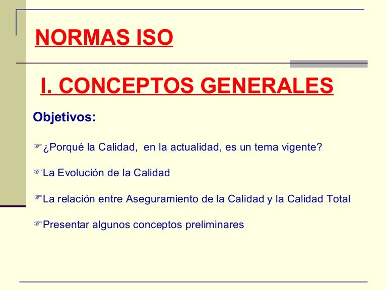 Normas ISO