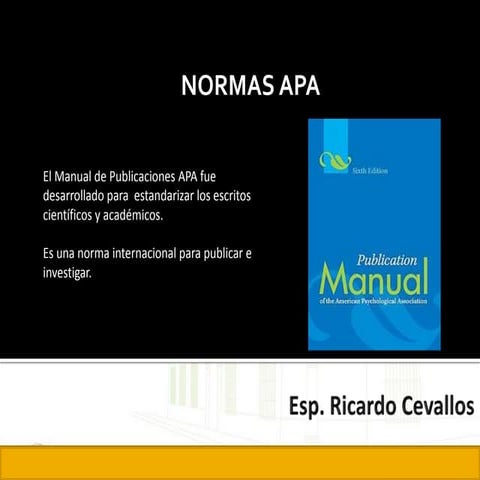 Normas Apa - 