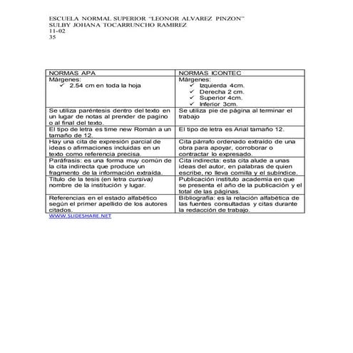 Normas icontec y apa | PDF