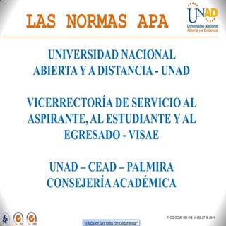 Normas APA actualizadas