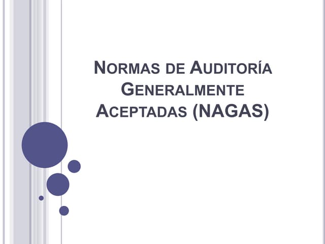 Normas de Auditoria Generalmente Ac...
