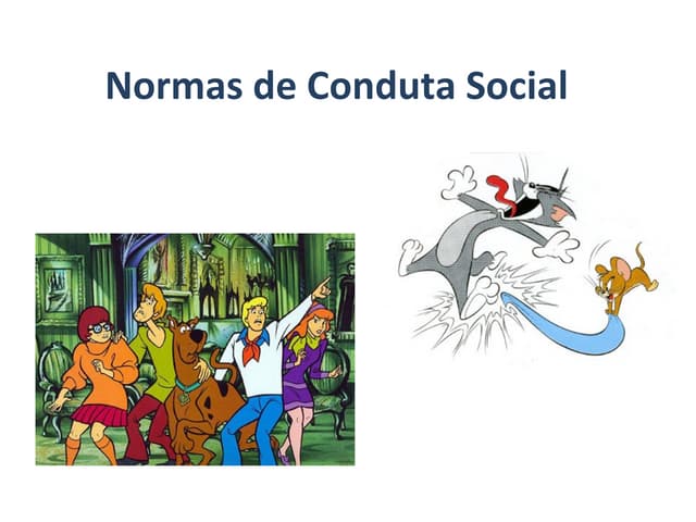 Normas de conduta social (1)