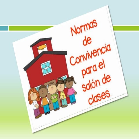 Normas de convivencia en el aula | PPTX