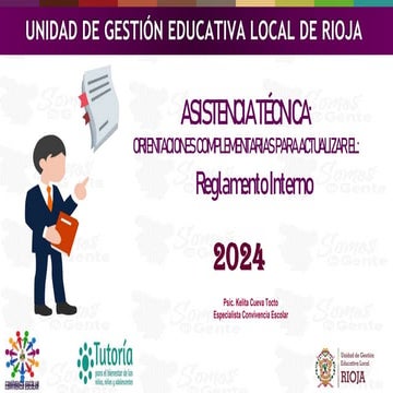 NORMAS DE CONVIVENCIA PARA TERCER Y CUARTO GRADO DE PRIMARIA | PPTX