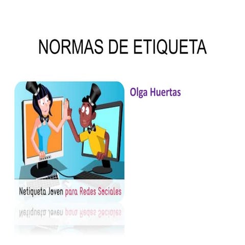 Etiqueta en las redes sociales