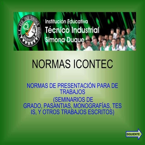Normas Icontec