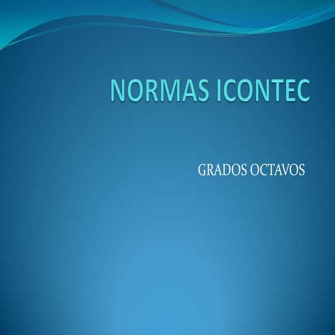 Normas icontec