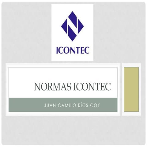 Normas icontec | PPTX