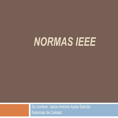 Normas ieee
