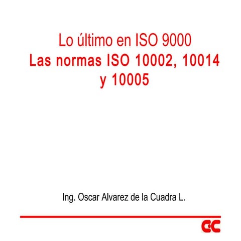 Normas ISO