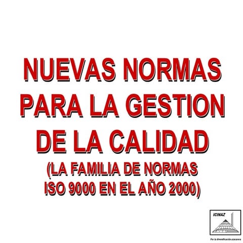 Normas ISO 9000 Versión 2000