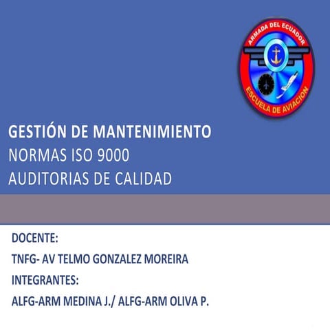 Normas iso en aviacion