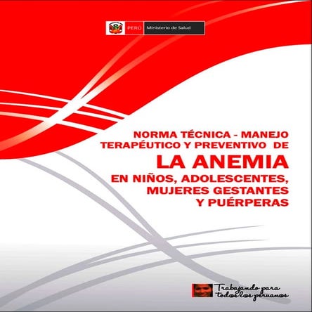 Norma técnica de anemia 