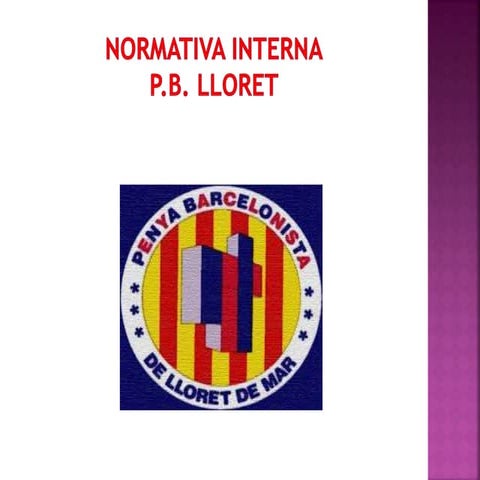Normativa interna