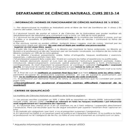 Normes 1r eso 2013 14