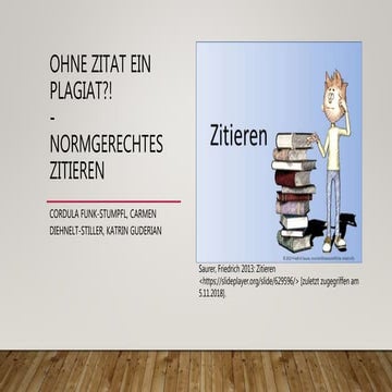 Normgerechtes zitieren neu
