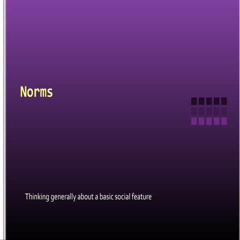 Norms