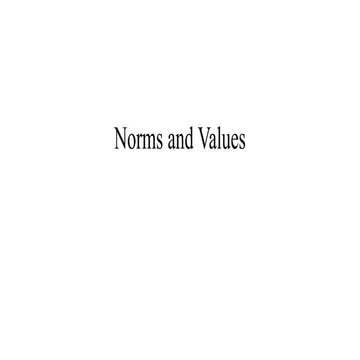 Norms and values.pptx.thier types and Significances.