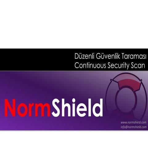 Normshield - Cloud Based Vulnerability Scan Service 