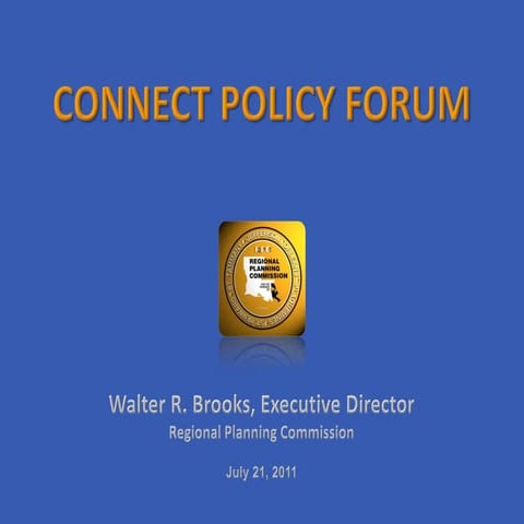 Walter Brooks, New Orleans Regional Planning Commission